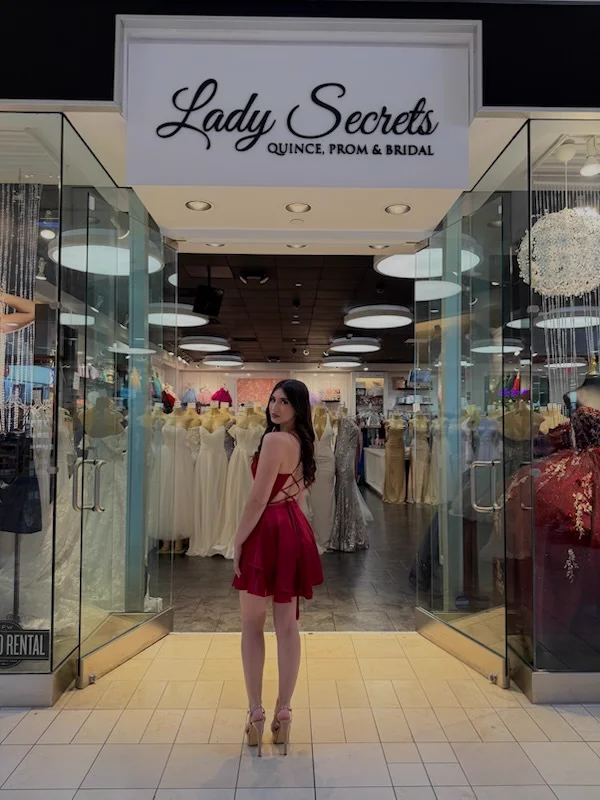 Homecoming Dress Burgundy